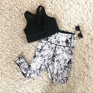 SALE Marble Leggings // Small